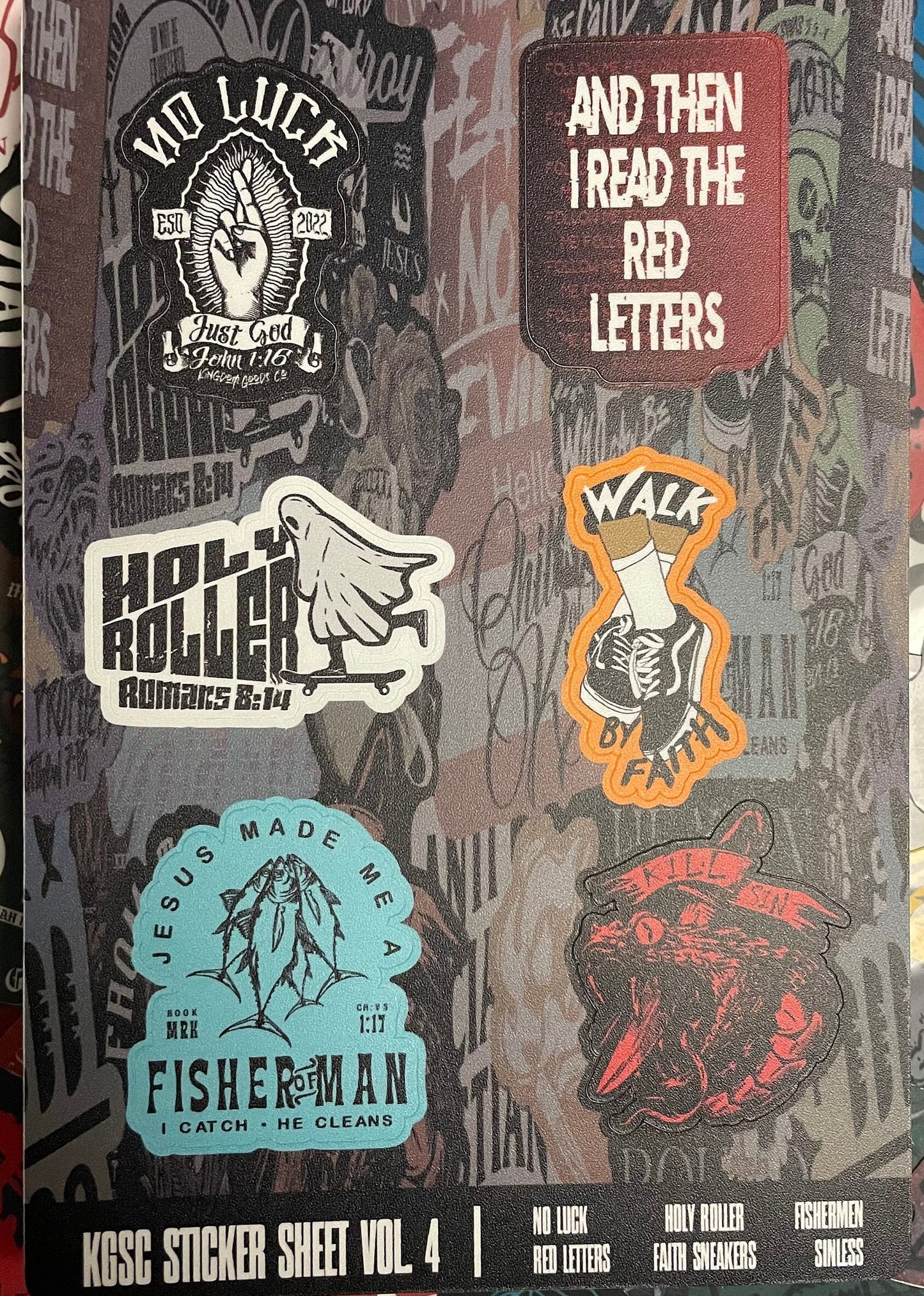 KGSC Mini Sticker Sheet