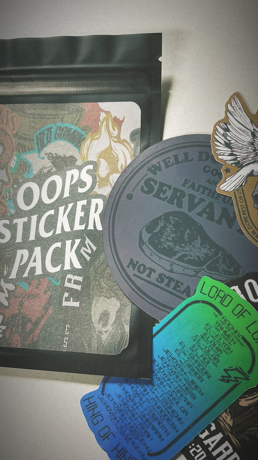 Oops Sticker Pack | Discounted Stickers