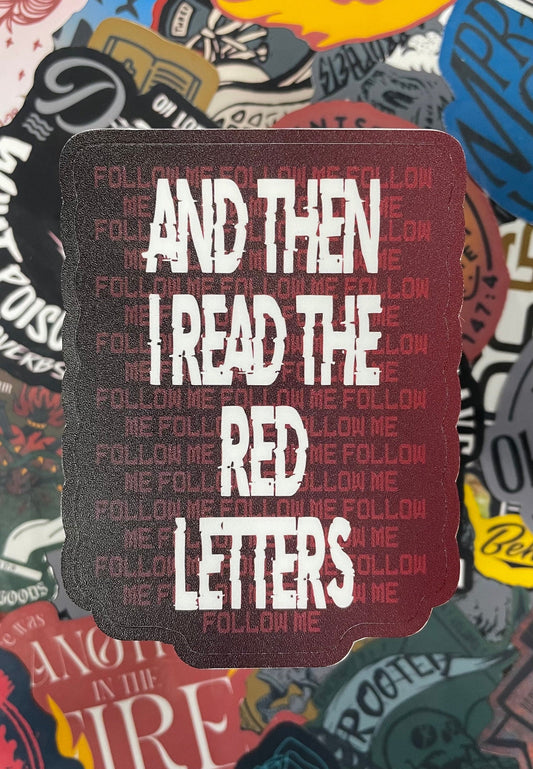 Red Letters