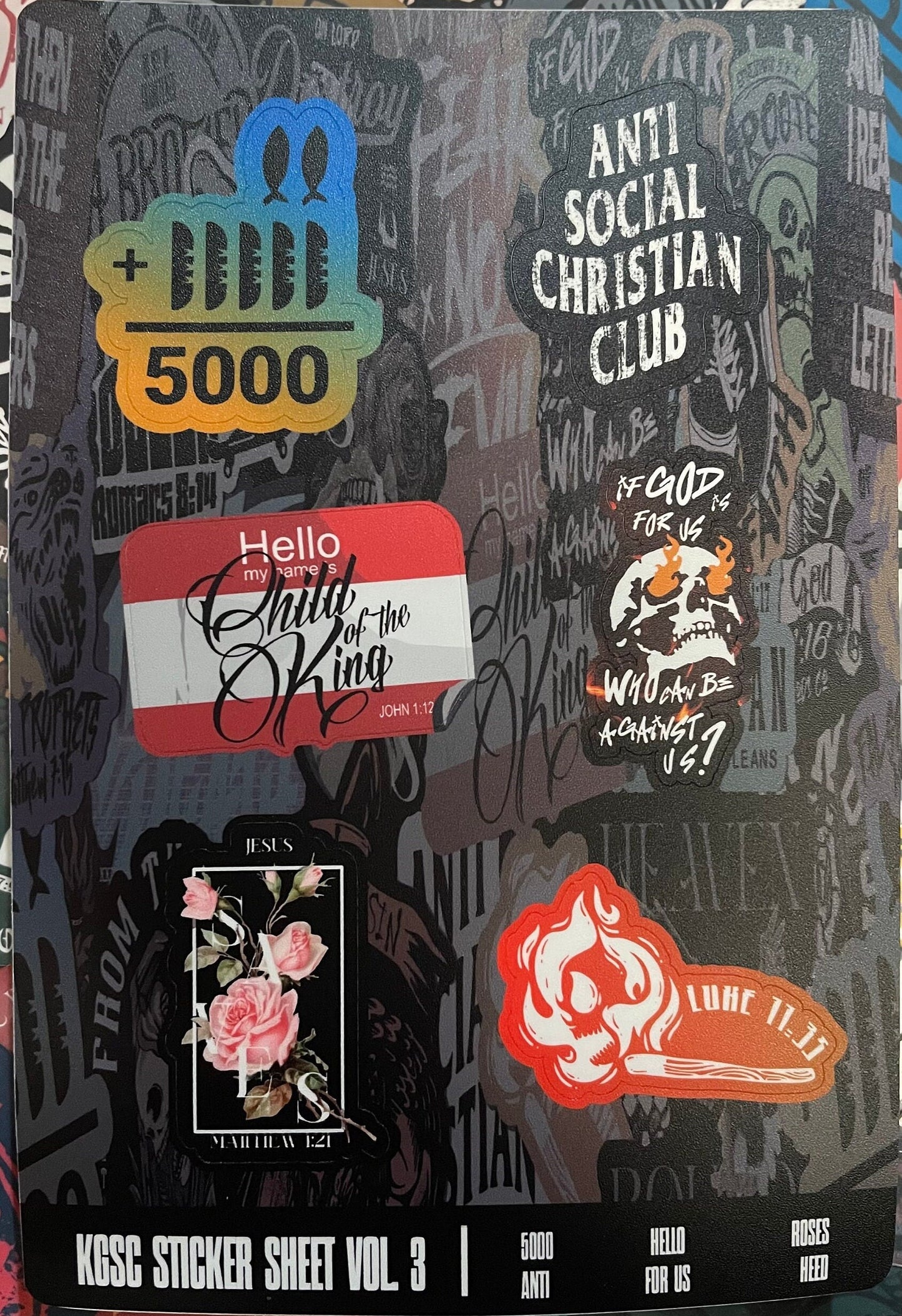 KGSC Mini Sticker Sheet