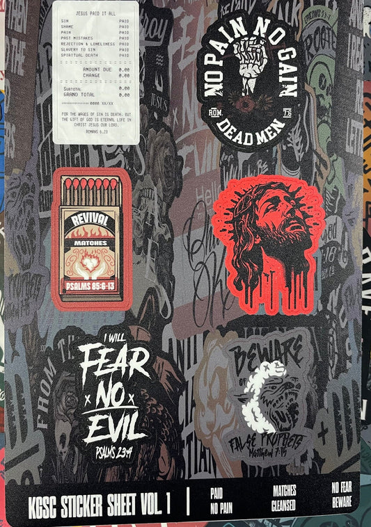 KGSC Mini Sticker Sheet